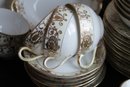 Rare & Collectable NORITAKE 24K Gold CHRISTMAS BALL #16034 Hand Painted China Dinner Service.