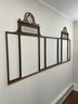 A 19th Century Brass Customs Or Immigration Counter Frame - Likely From NYC Pier