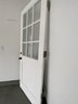 A 12 Lite Over Single Panel Wood Exterior Door