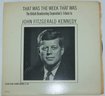 John Fitzgerald Kennedy Vinyl Record