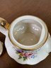 Sadler - Gold Trim Floral Motif Tea Pot