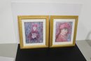 Edna Hibel Certified Prints, The Laurel Collection ~ Georgette And Cora & Friend