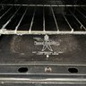 A Vintage Roper Double Oven Gas Range - 6 Burners - Trade Wind Vent - SS Backsplash