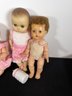 FOUR VINTAGE BABY DOLLS BY HORSMAN, GINNY, EFFANBEE, ETC.