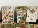 LARGE LOT OF ANTIQUE POSTCARDS FOR CHRISTMAS, EASTER, AND MORE