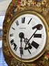 An Antique French Comtoise Morbier - Wag On The Wall Clock - Brass Repousse