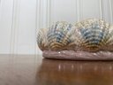 Scallop Shell Hand Painted Ceramic Decorative Bowl