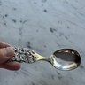 Norwegian 830S Silver Vintage Elvesaeter Ornate Serving Spoon