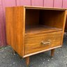 A 60s Furnette Furniture MCM Nightstand Or End Table