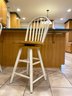 Winsor Back Swivel Bar Stools With Removable Seat Cushions*