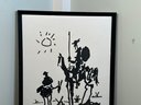 Vintage 1950s Picasso 'Don Quixote' Black And White Framed Print