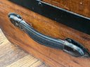 A 19th Century Brass Banded Travel Trunk (Restored) - Rochester, NY Manufacturer