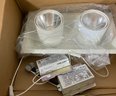 New Open Box LED Recessed Lights ~ With 3 OPTOTRONIC 25 W LED Driver ~ MEASURE LIGHTS