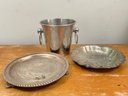 Silver Plated And Stainless Serving Ware