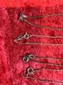 Sterling Silver Necklace Lot Of 4