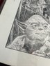Star Wars Yoda Framed Print With Provenance .