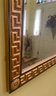 Large Gilt Greek Key Mirror