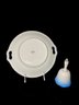 B&G (Bing & Grondahl) 2 Handled Cake Plate W/ Complimentary Design Dinner Bell