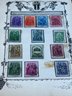 Collection Of Vatican City Postal Stamps