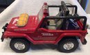 2001 Tonka Lights & Sound Jeep Rescue Wrangler Toy - N