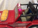 2001 Tonka Lights & Sound Jeep Rescue Wrangler Toy - N
