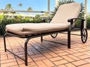 An Outdoor Chaise By Tropitone