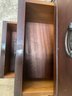 Still Furniture New York Leather Top Key Hole Desk With Two Top Drawers