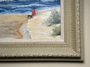 Susan Dinneno Beautiful Ocean Landscape Original Oil Painting
