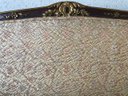 Antique Upholstered Wooden Settee