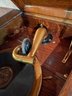 Antique Victrola VV-220 ,Victor Talking Machine In A Desirable Oak Cabinet.
