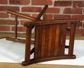 Vintage Folding Wooden Stool