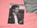 Two SUPRME T Shirts - Both Size Large - Pink Michael Jackson And Gray With Arabic Letters - Nice Shirts !