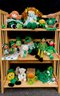 Large Grouping Of Irish/St. Patrick's Day Decor, Dolls, & More