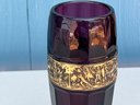 Vintage Walther Amethyst Glass Vase