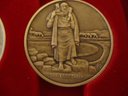 Franklin Mint Sterling Silver Parables Of Jesus Medallion Set Of 20
