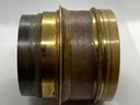 Rare Circa 1920s TAYLOR & HOBSON Large Format Brass Era Camera Lens- As Found Condition