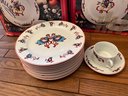 Large Collection Of 'home For The Holidays' Dishware.