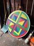 Large 48' Painted Wood Circle Great For Table Top
