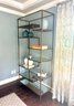 Glass Shelved Etagere By Dwell