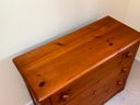 A 19th Century Paneled Pine Chest Of Drawers - Restored