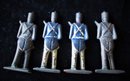 4 Antique Lead Guard Soldiers, Manoil Barclay