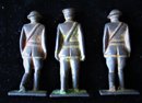 3 Antique Lead Soldiers, Manoil Barclay