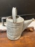 Aged Galvanized Metal Watering Can