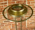 Vintage Postmodern Brass Floor Lamp