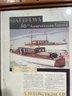 A Vintage Boat Advertising Print