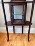 Antique Art Nouveau Vanity With Original Glass - In Need Of TLC