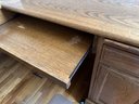 Beautiful Solid Oak L Shaped Desk