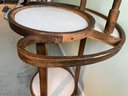 Antique Bent Wood Wash Basin Stand With Mirror