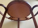 Antique Bent Wood Wash Basin Stand With Mirror