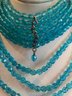 Vintage Multi Strand Costume Jewelry Necklace